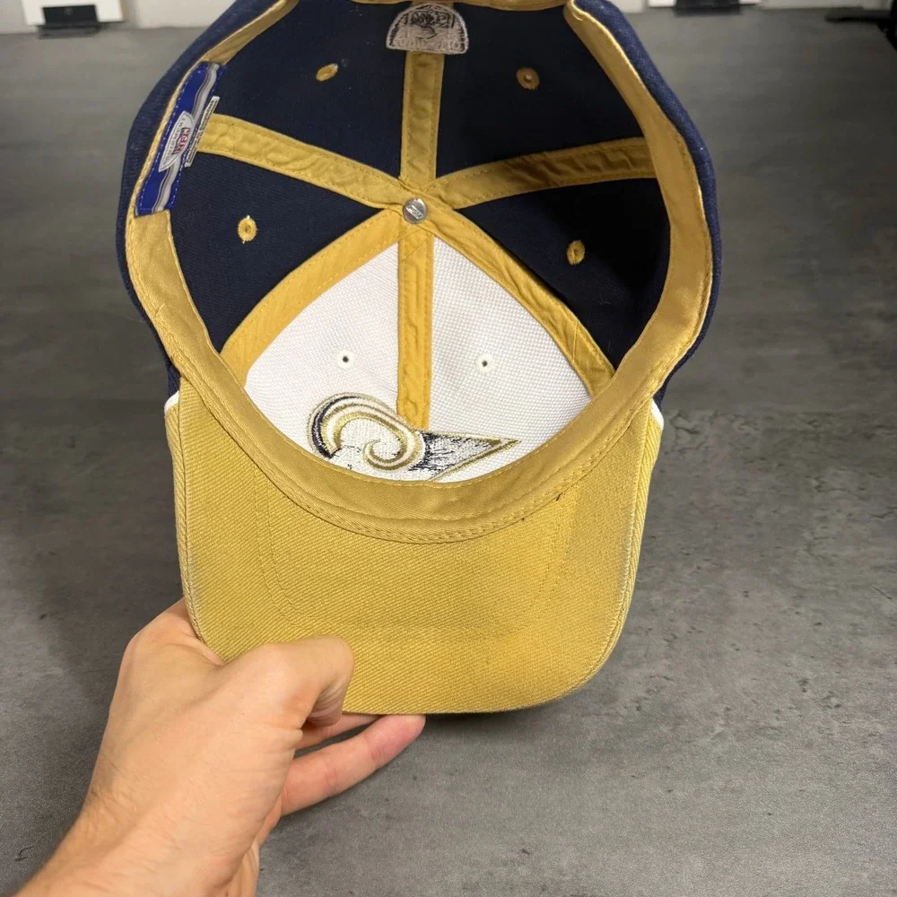 Reebok St. Louis Rams NFL Equipment Hat Cap Gold Blue‎ Kids Football
